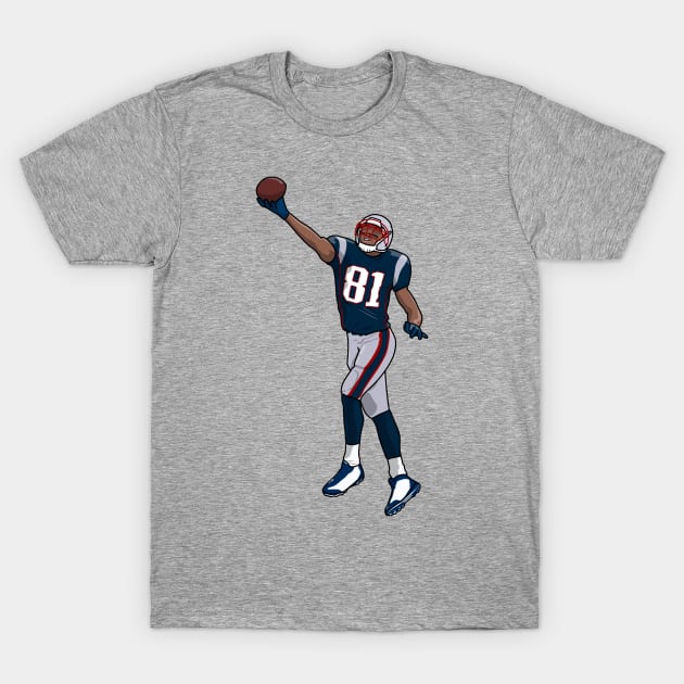 one handed catch specialist T-Shirt by rsclvisual